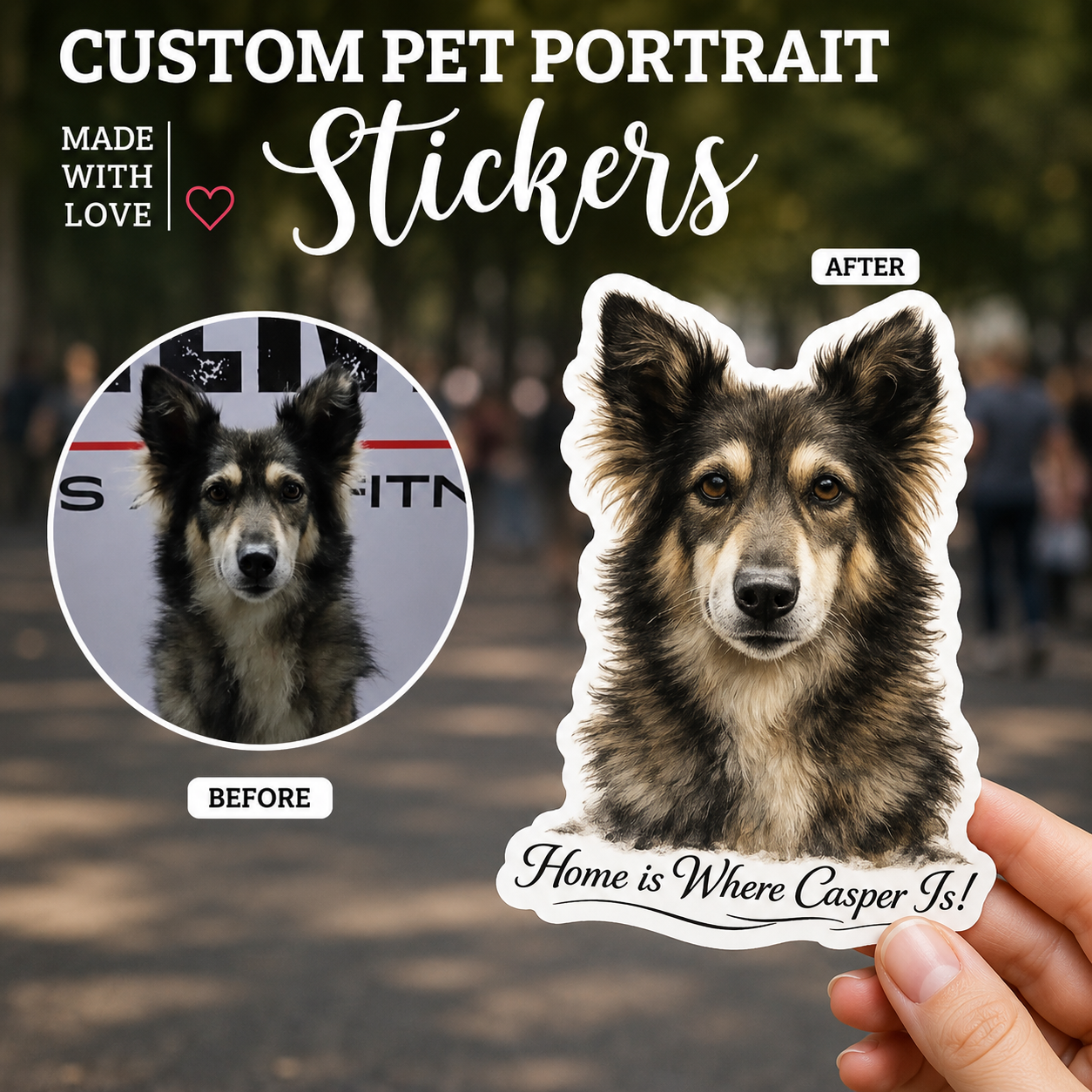 Customized Pet Stickers
