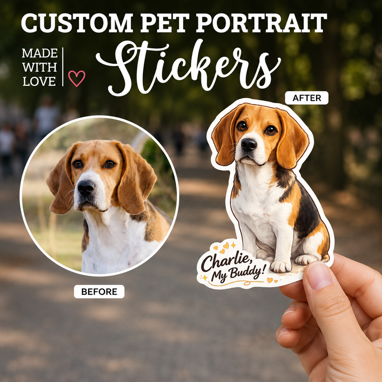 Customized Pet Stickers