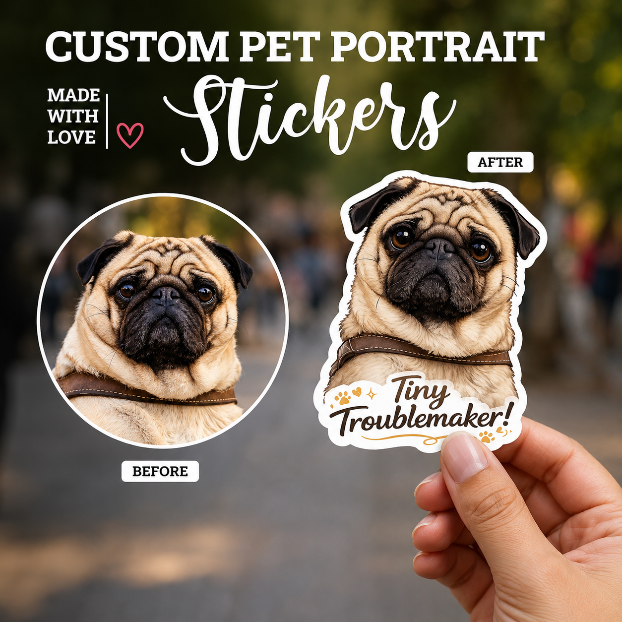 Customized Pet Stickers