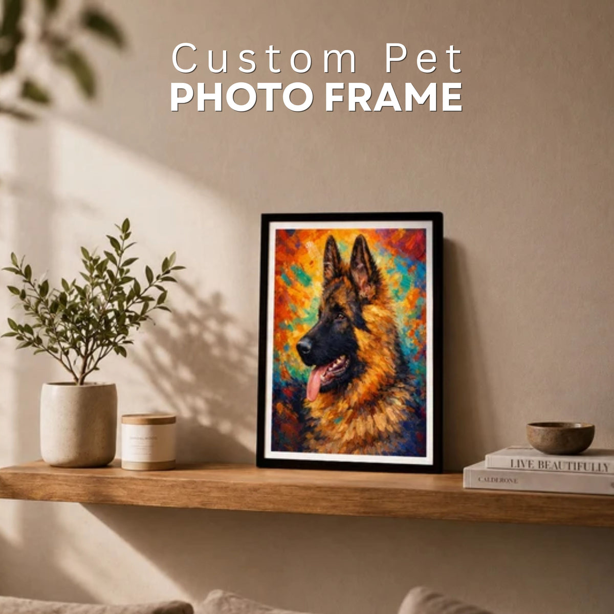 Custom Pet Photo frame