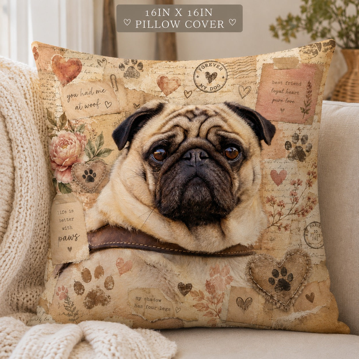 Customized Pet Cushion Covers