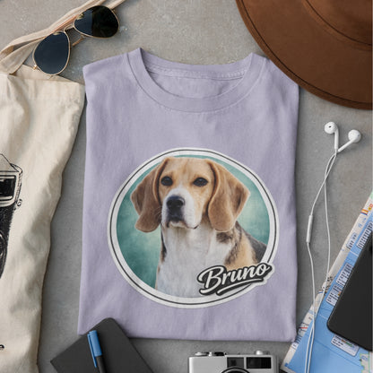 Unisex Custom Pet Oversized T-shirt