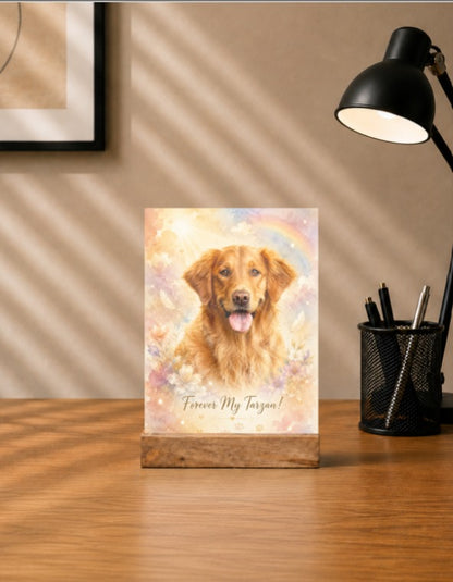 Acrylic Photo Frame with stand